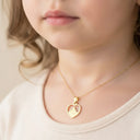 Goldanhänger Engel Herz - Little Bijou