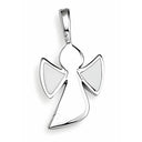 Anhänger Engel Email weiss