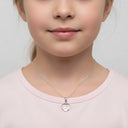 Anhänger Engel Herz Weissgold - Little Bijou