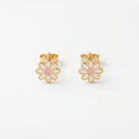 Ohrstecker Blume Email Little Bijou