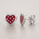 Ohrstecker Herz Silber Little Bijou