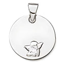 Anhänger Engel Platte Little Bijou