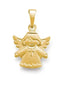 Goldanhänger Engel Kreuz Little Bijou
