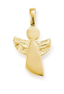 Goldanhänger Engel gehämmert Little Bijou