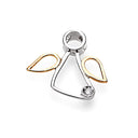 Anhänger Engel Gelb- & Weissgold Brillant Little Bijou