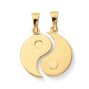 Goldanhänger Partnermünze Teilmatt Little Bijou