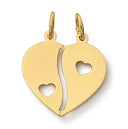 Goldanhänger Partnermünze Herz Little Bijou