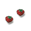 Ohrstecker Erdbeere Lack Little Bijou