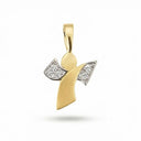 Goldanhänger Engel Zirkonia Flügel Little Bijou