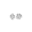 Ohrstecker Kleeblatt Weissgold - Little Bijou