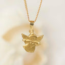 Goldanhänger Engel Herz Little Bijou