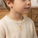 Goldanhänger Herz/Engel Diamant Little Bijou