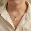 Goldanhänger Engel Zirkonia Little Bijou