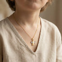 Goldanhänger Engel Zirkonia Flügel Little Bijou