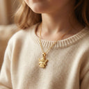 Goldanhänger Engel Kreuz Little Bijou